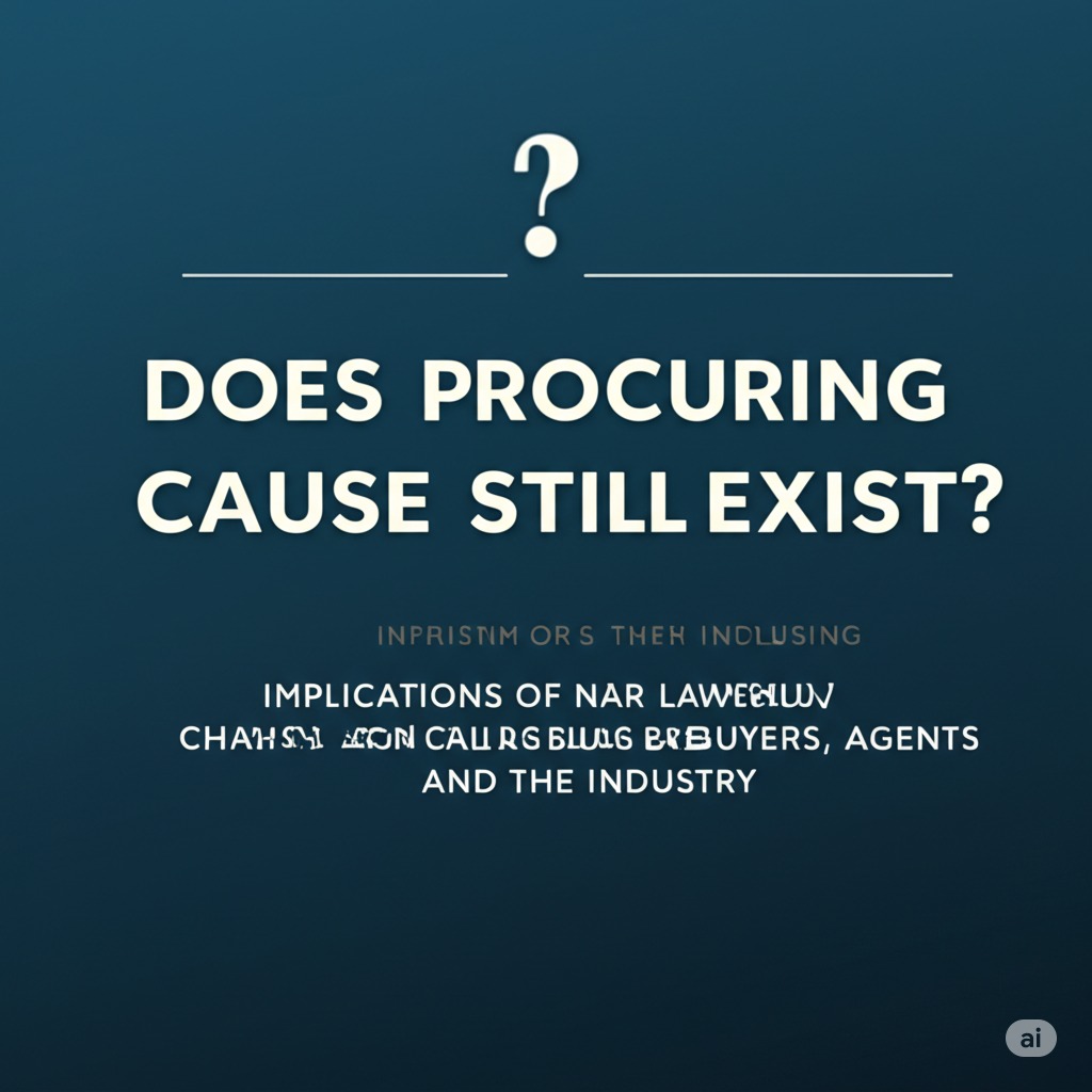 Does procuring cause still exist? Implications of the NAR lawsuit on homebuyers and agents